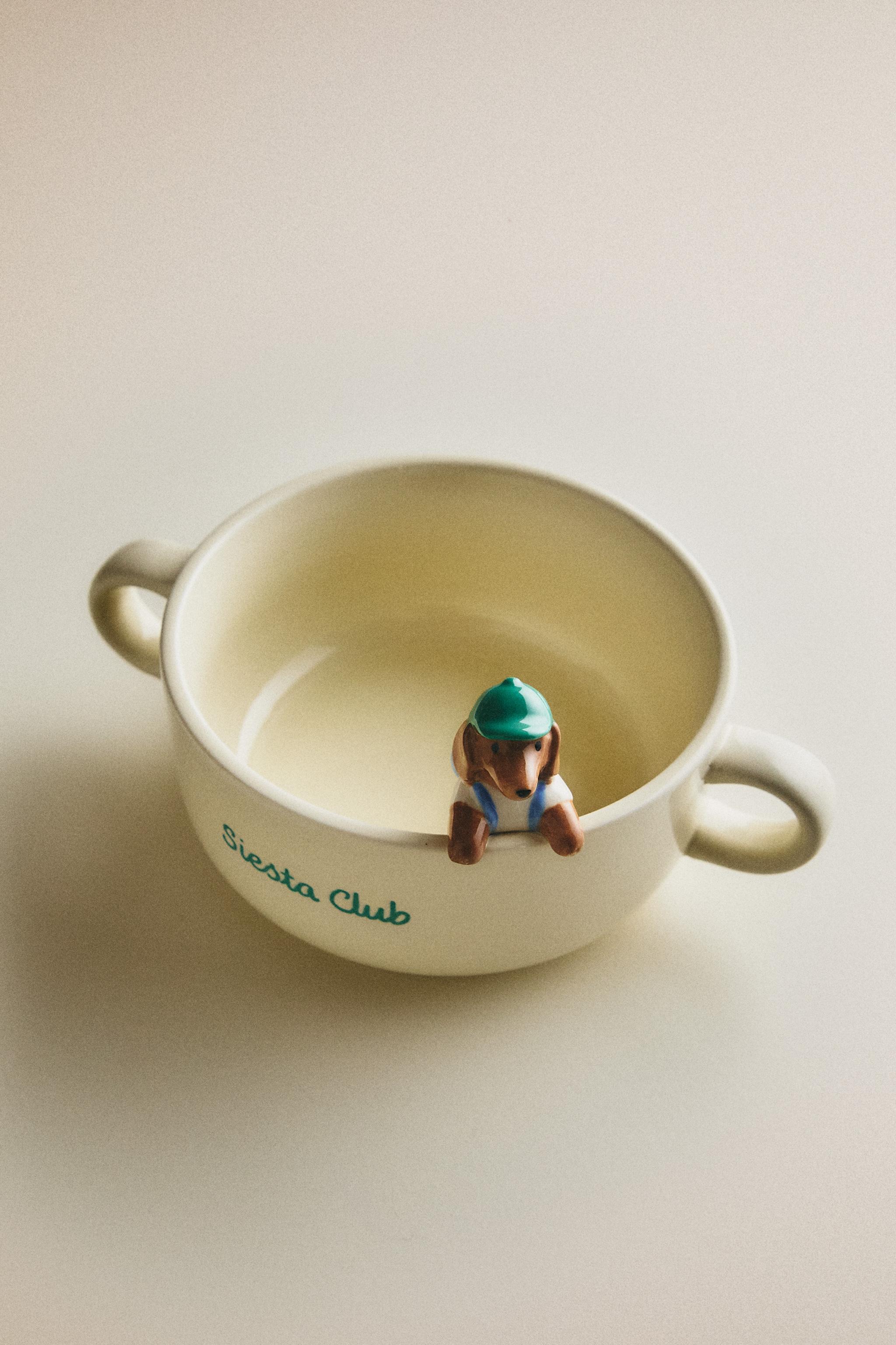 KIDS' CERAMIC DOG BOWL